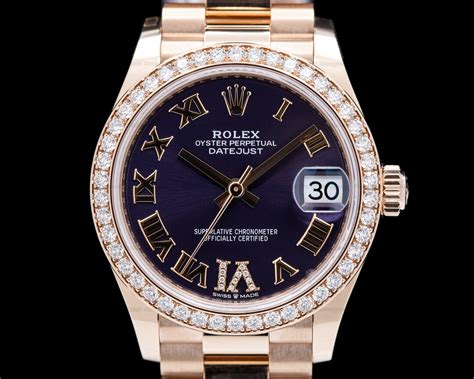 rose gold rolex 31mm|More.